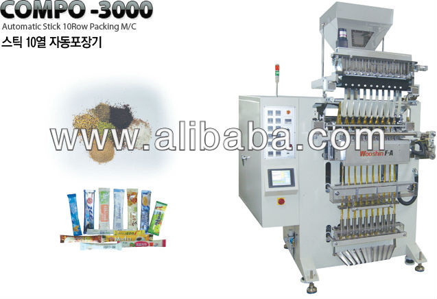 Coffee tea sugar stick packing machine