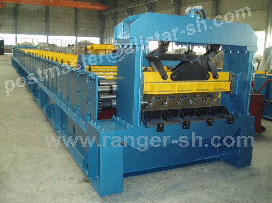 Coils of Steel Floor Deck Roll Forming Machine