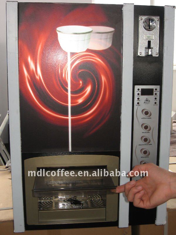 Coin operated coffee vending machine (F306-DX)