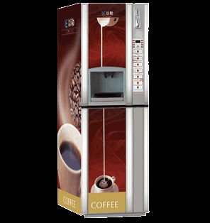 Coin operated coffee vending machine (F306-DX)