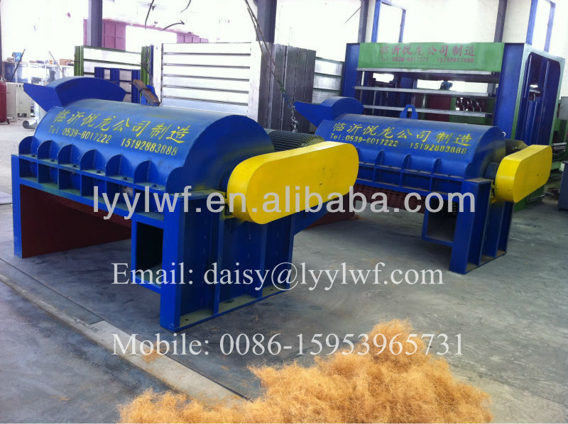 coir fiber extracting machine