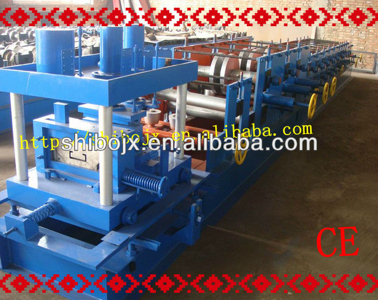 Cold Bending Steel C Profile machine with CE certifaction