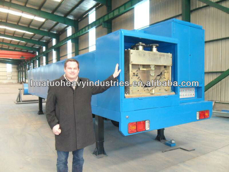 Cold roll forming machine