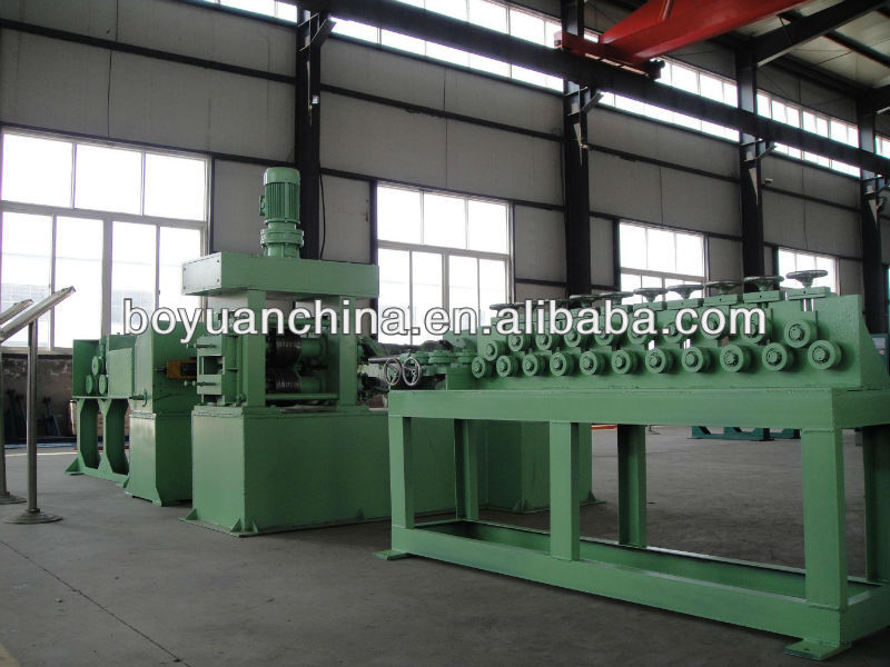 cold-rolled ribbed straightening cutting machine