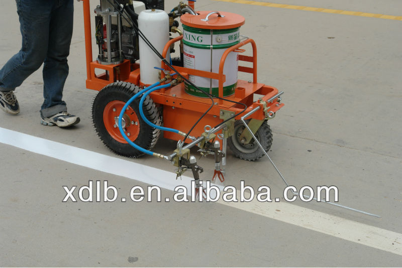 cold solvent road marking machine