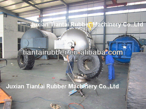 Cold used truck tyre retreading equipments