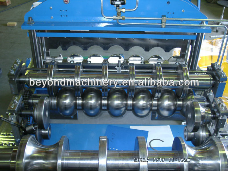 Color Coated Steel Roof Tile Roll Forming Machine