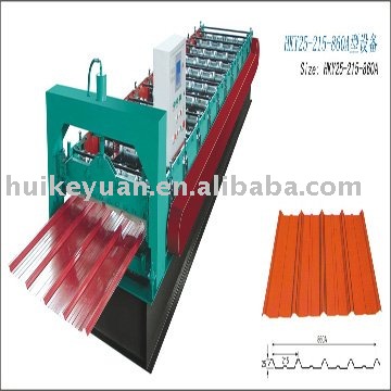 Color steel making machine