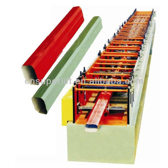 Color-Steel Rainspout Pipe Roll Forming Mahine/Aluminium Downpipe Roll Forming Machine