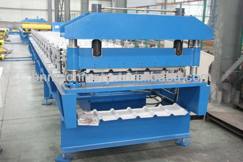 Color Steel Roof And Wall Panel Roll Forming Machine, Roofing Roll Forming Machine