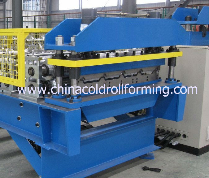 Colored Steel Roof Panel Rollformer Machine