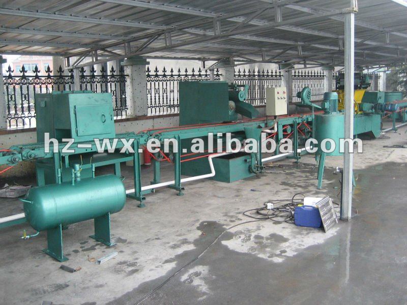 coloured concrete roof tile machine