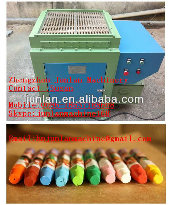 coloured oiled pastel making machine /wax crayon making machine