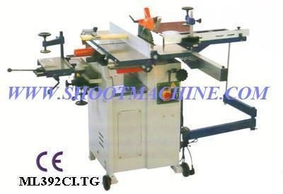 Combine Woodworking Machine ML392CI-TG with Arbor dia. 72mm and Arbor speed 3500r/min