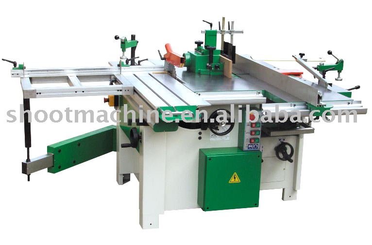 Combine Woodworking Machine ML393E with 6 functions and 350mm planer and 1700mm planer length