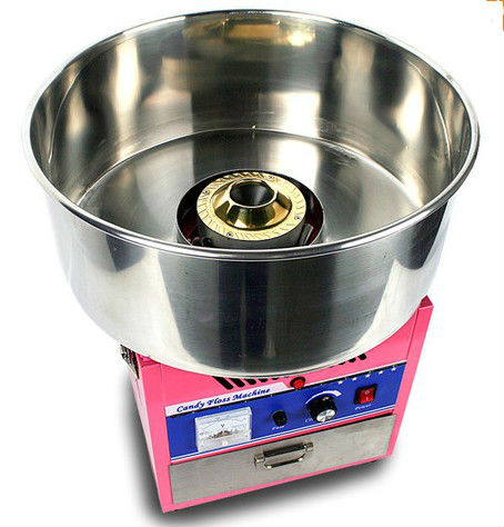 Commercial candy floss machine with CE confirmed and capacity of 1.5kg/h