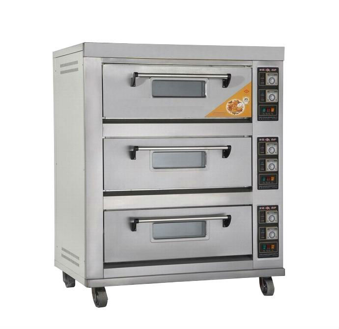 Commercial Deck Oven/Bread Baking Oven / 3 Decks Bakery Oven ( 3 decks 6 trays)