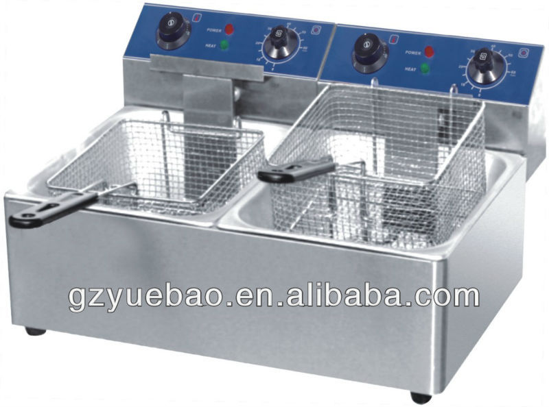 Commercial electric deep fryer for sale (YB-8L-2)