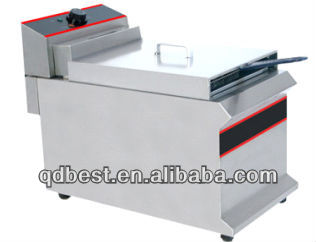 Commercial stainless steel chicken deep single electric fryer