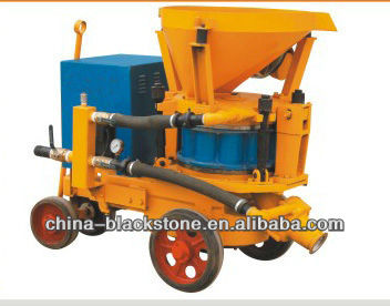 Compact structure small shotcrete machine