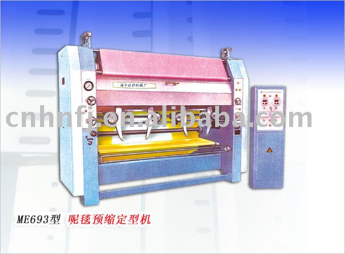 compacting machine for tubular knitting machine