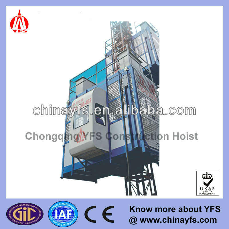 Competitive Price of Freight Elevator for Construction Site SC200/200