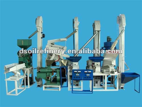 complete line of rice mill