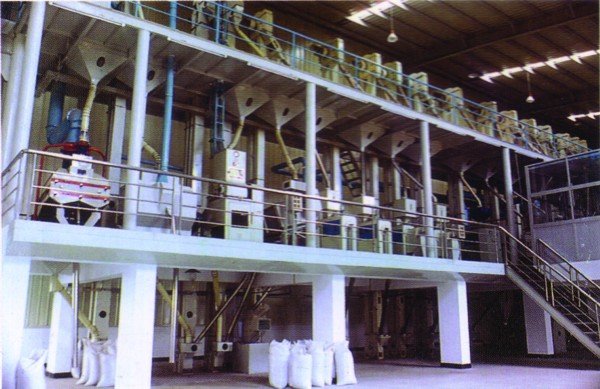 Complete Rice Milling Plant