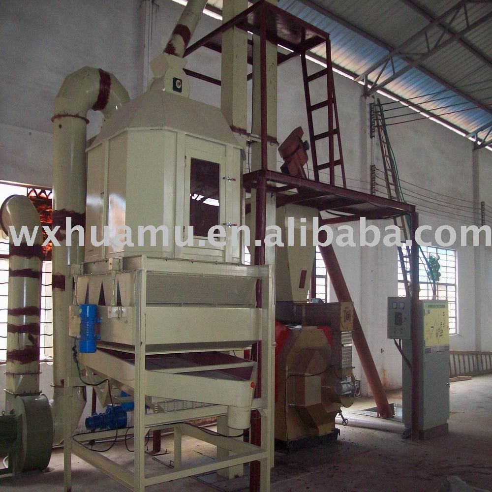 complete wood pellet mill/pellet press