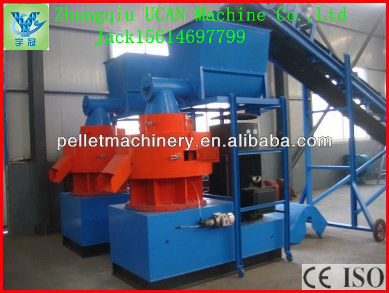 Complete wood pellet production line