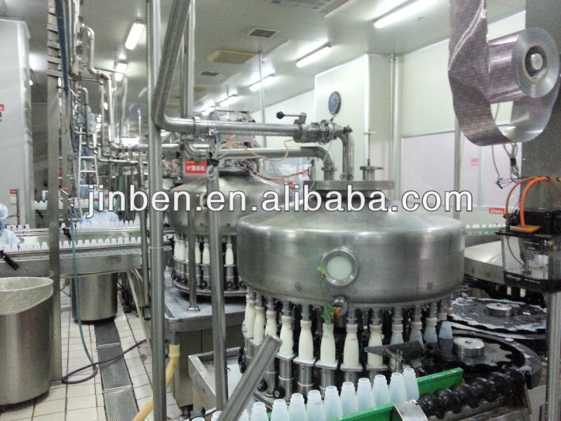 Complete yogurt production line