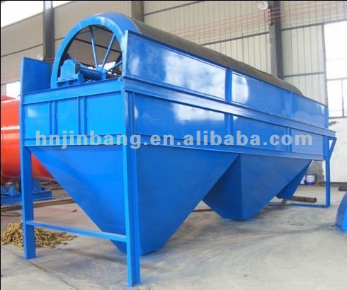 Compost drum screening machine