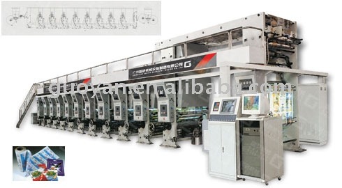 Computer Automatic Chromatically Gravure Printing Machine Unit (GY-DAY)