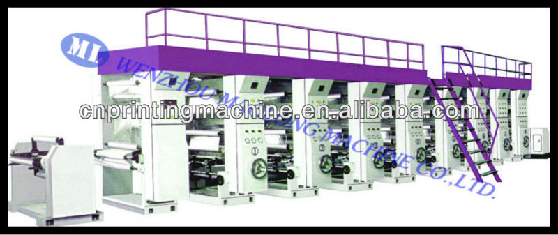 Computer Combination Automatic Gravure Printing Machine