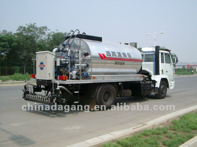 computerized asphalt spraying machine