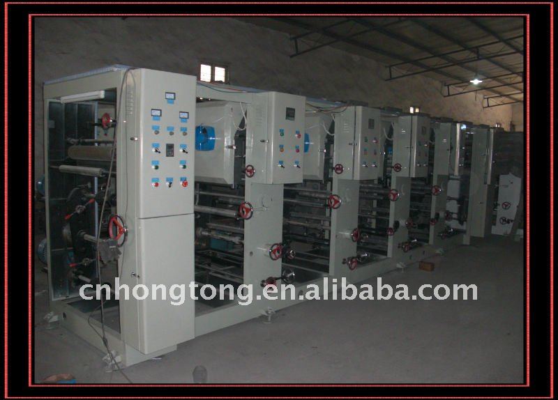 Concave press,Gravure printer,Plastic film Rotogravure printing machine