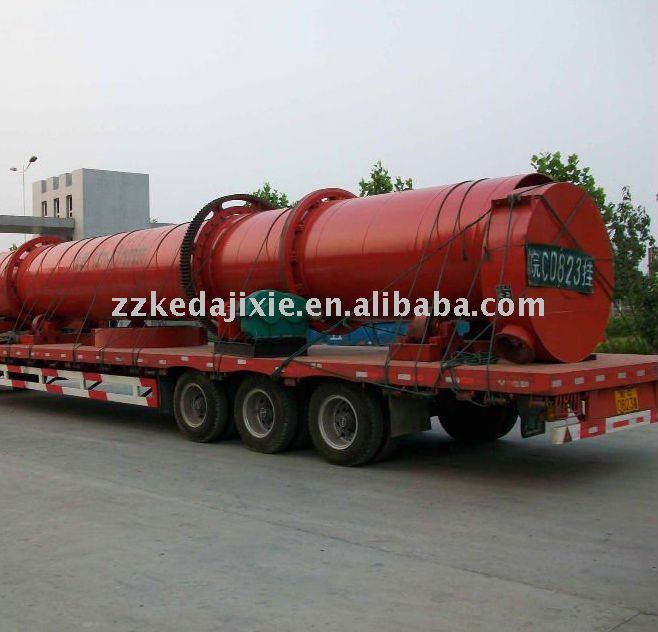 concentrated ore rotary drier