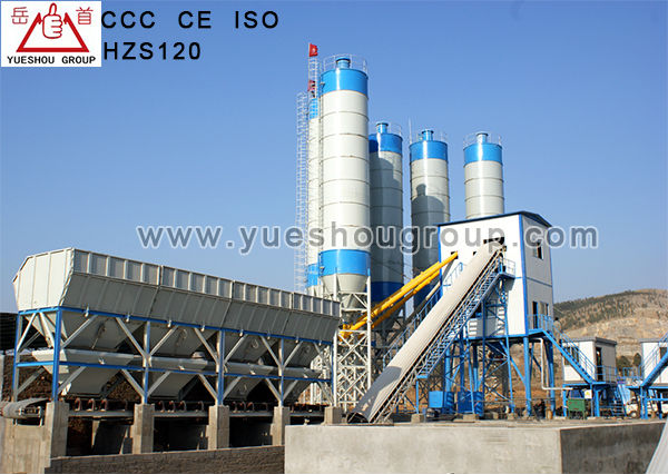 concrete batching plant 120m3/h