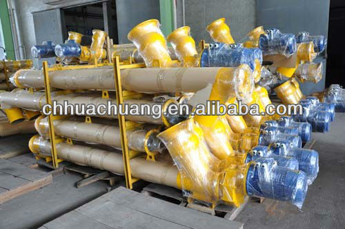 Concrete batching plant cement screw