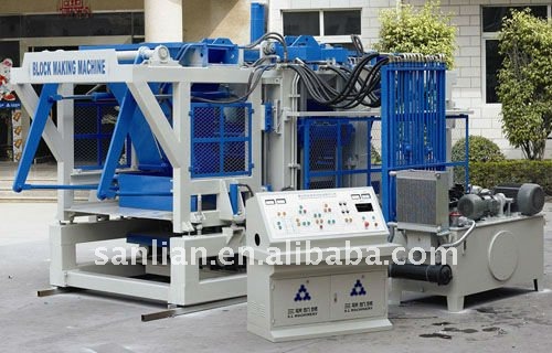 concrete block machine