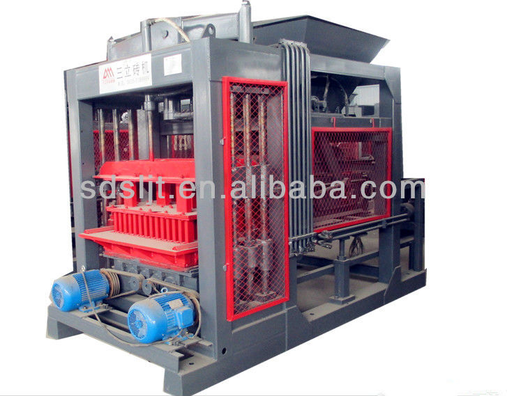 Concrete block machine/ brick making machine pavers QT6-15 Concrete Block Making Machine