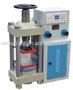 concrete block strenght testing machine