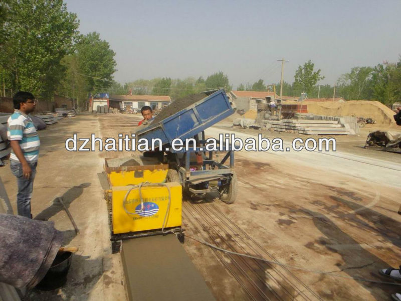 concrete ceiling slab making machines TW120*500