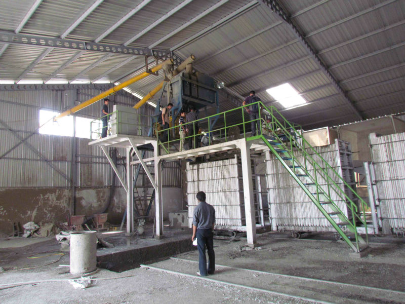 concrete foam wall panel machine