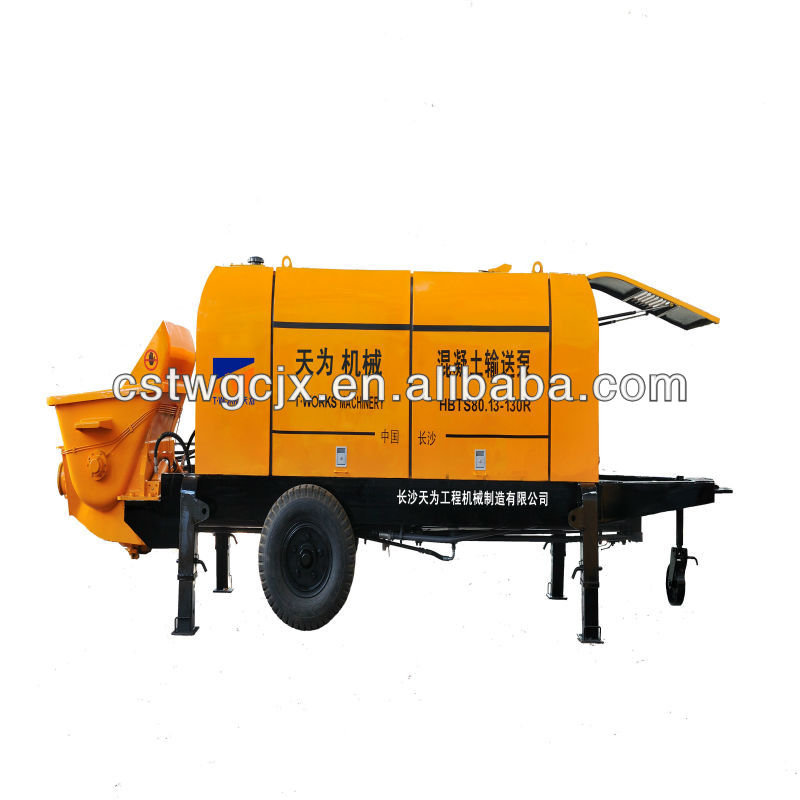 concrete mixer car