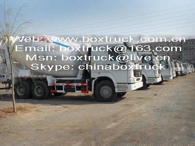 concrete mixer truck