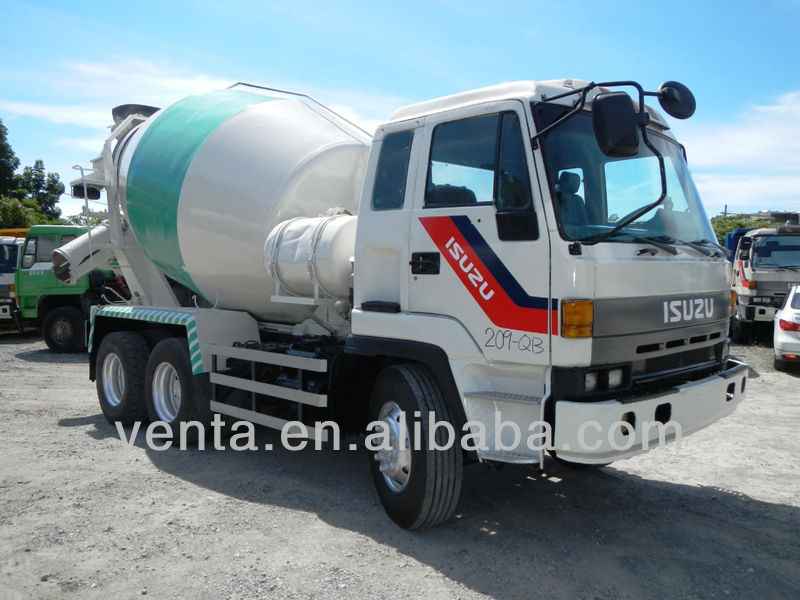 Concrete mixers - isuzu [209-QB] - used japan truck