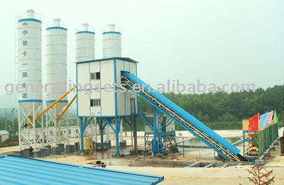 Concrete mixing plant