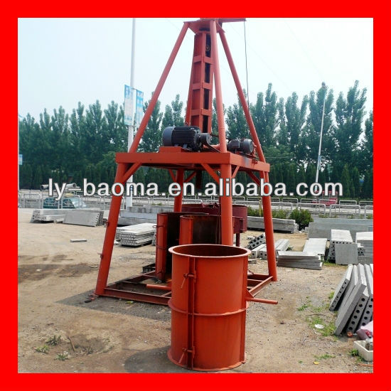 concrete pipe machine, cement pipe machine, vertical pipe machine