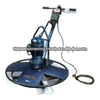 Concrete power trowel machine